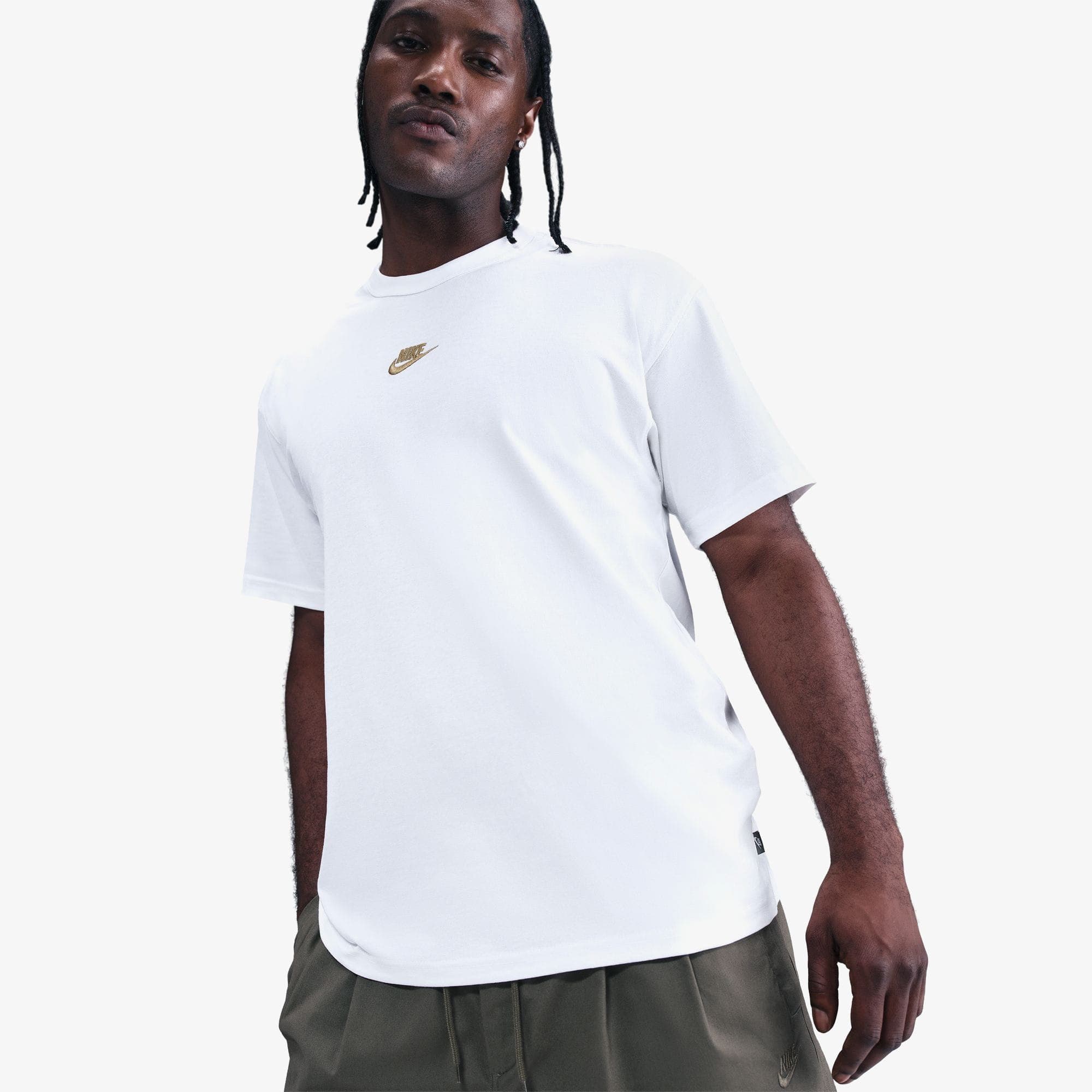 Nike Premium Essential Erkek Beyaz T-Shirt