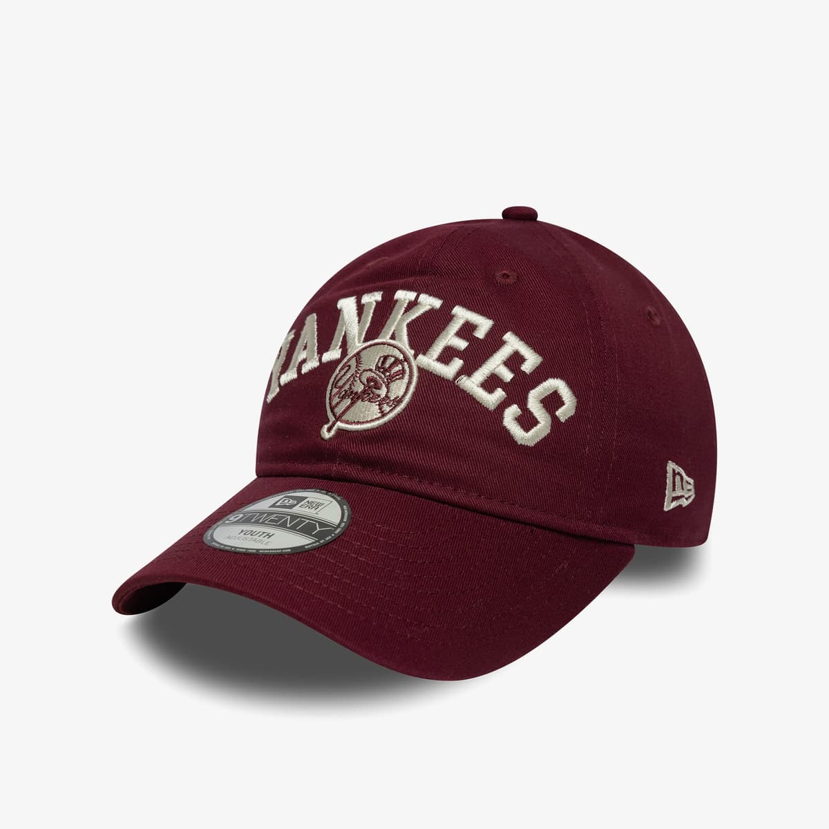 New Era New York Yankees MLB 9Twenty Çocuk Bordo Şapka