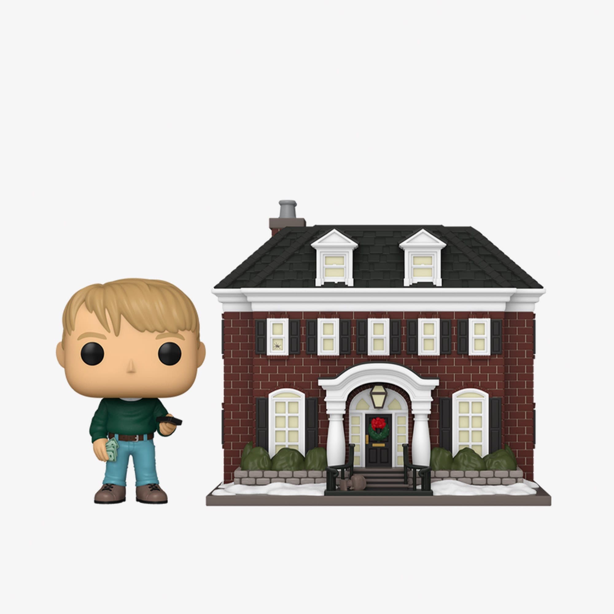 Funko Pop! Home Alone Town Kevin with McCallister Unisex Renkli Figür