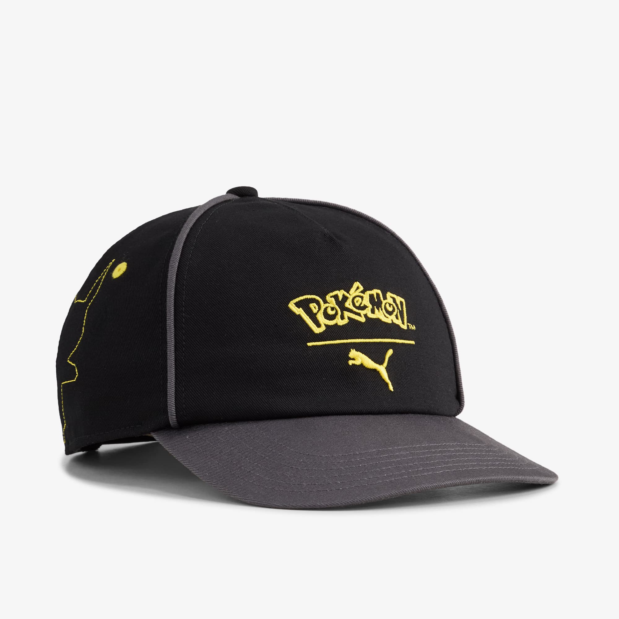 Puma X Pokemon Çocuk Siyah Şapka