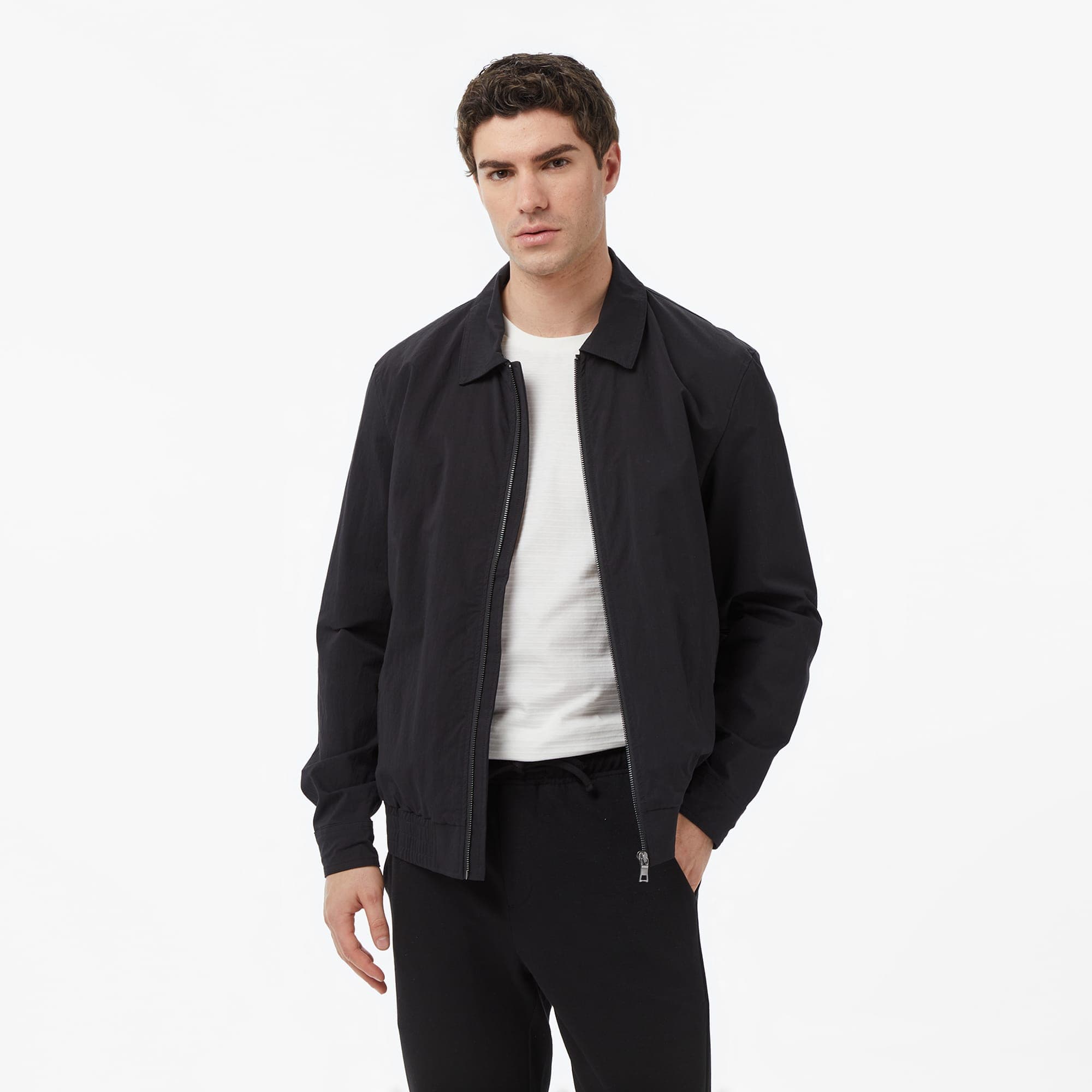 Nautica Erkek Siyah Regular Fit Ceket