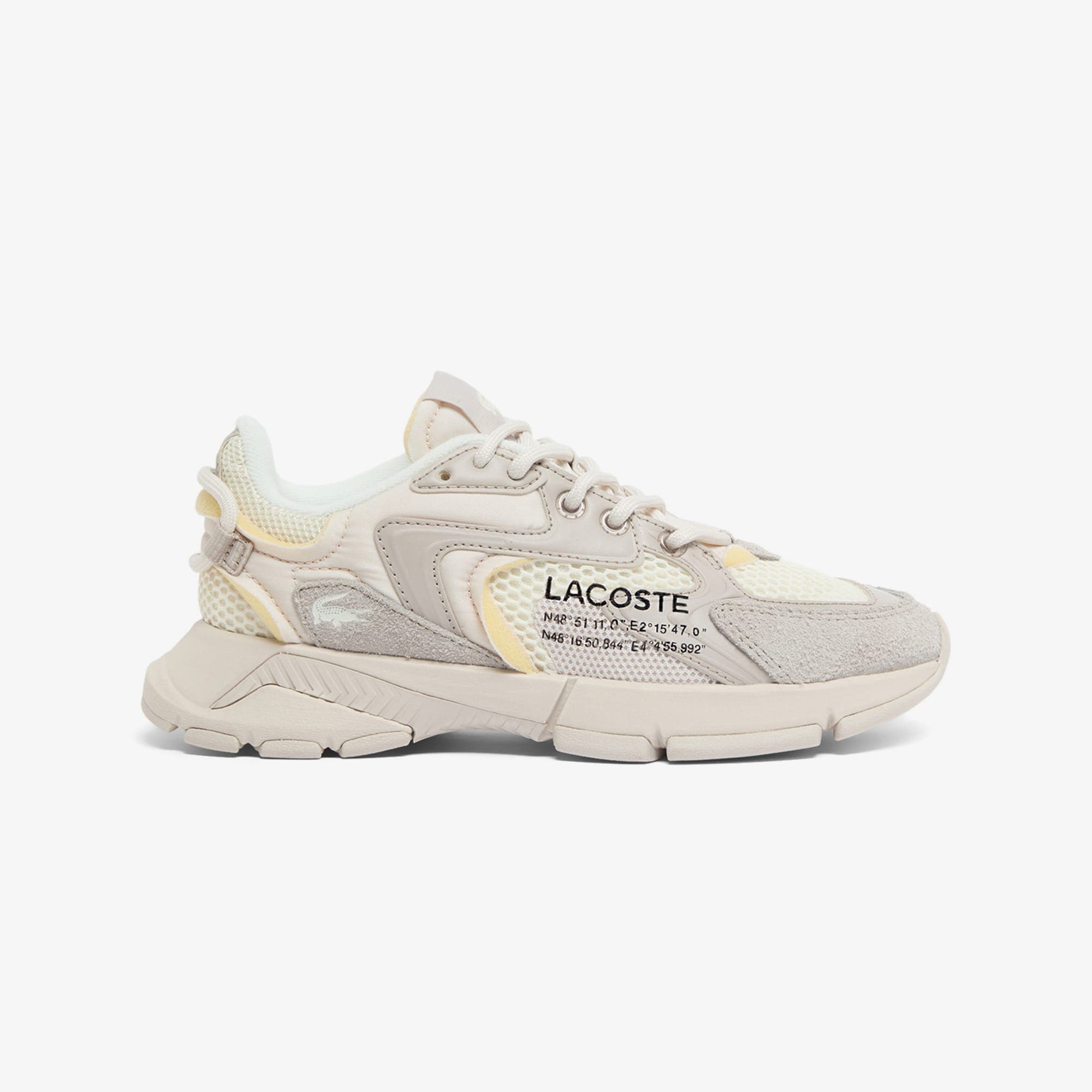 Lacoste L003 Neo Kadın Bej Spor Ayakkabı