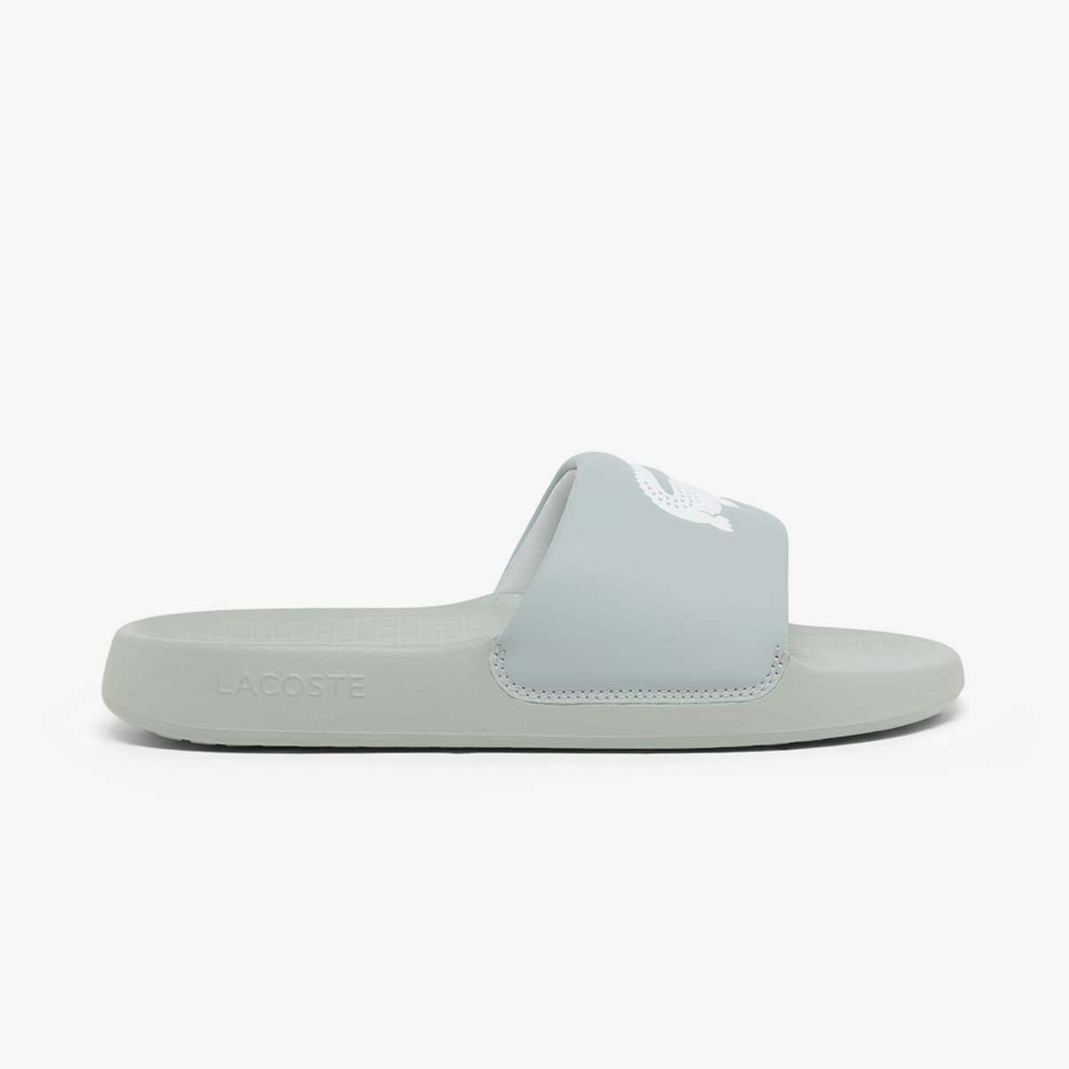 Lacoste Serve Slide 1.0 Erkek Gri Terlik