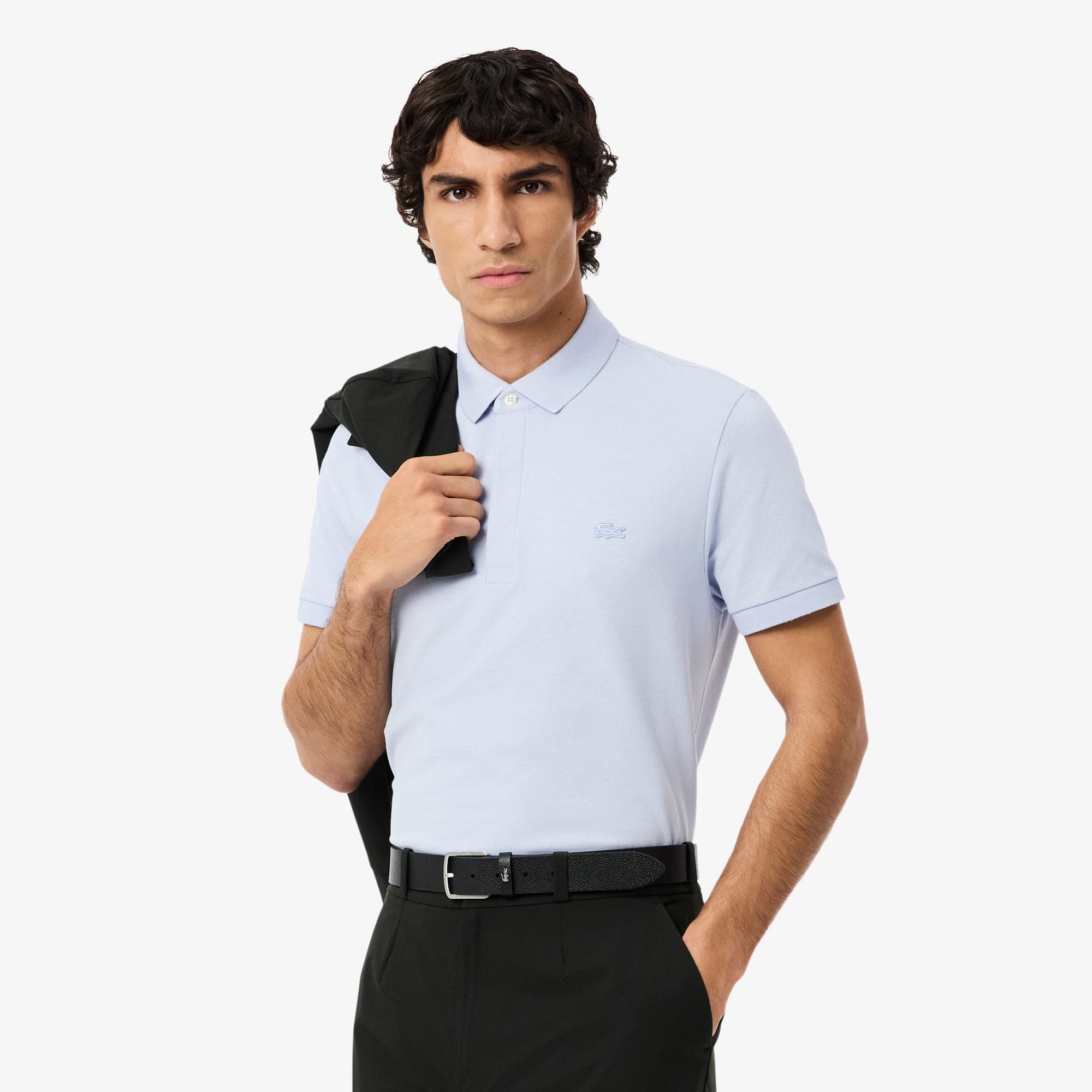Lacoste Regular Fit Erkek Mavi Polo