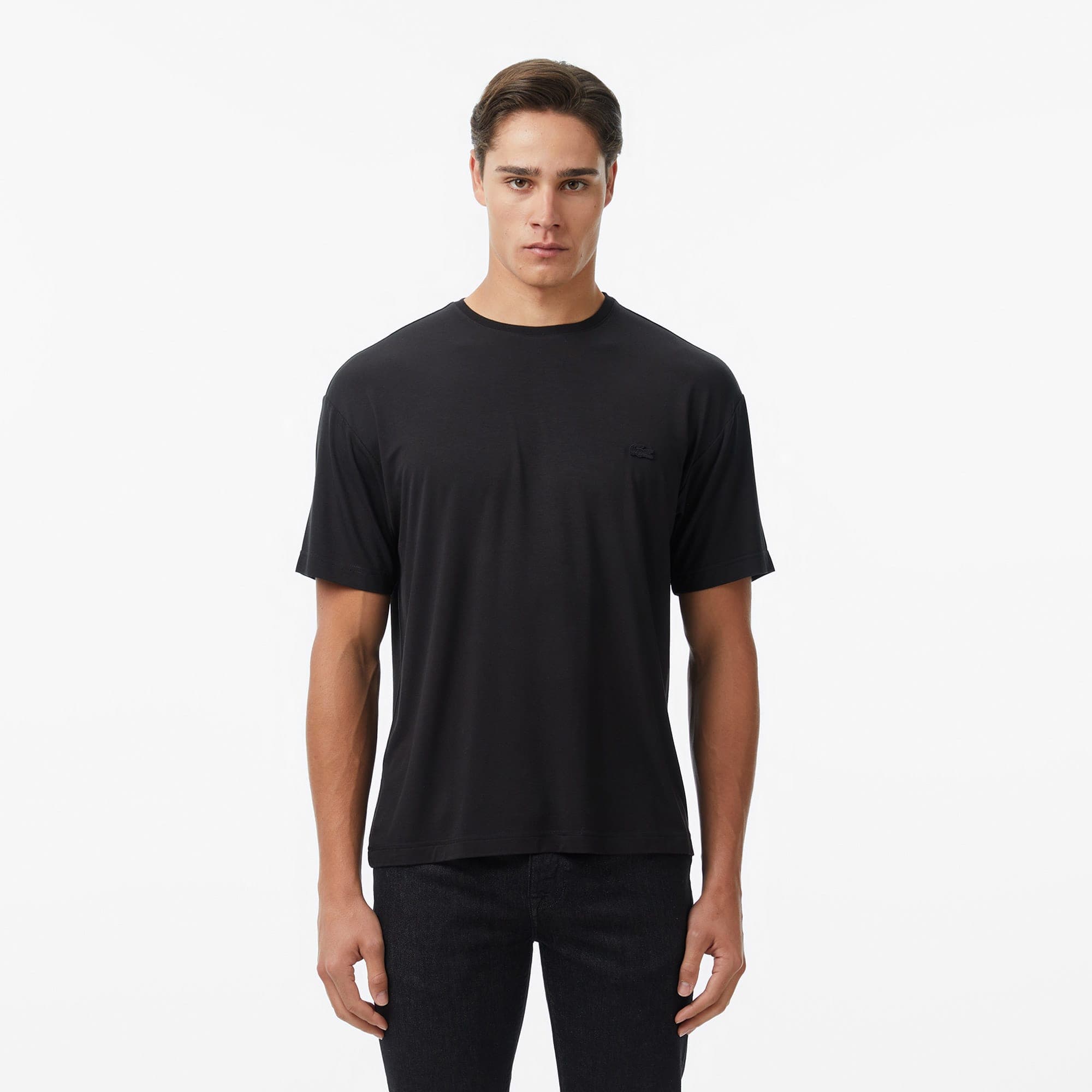 Lacoste Regular Fit Erkek Siyah T-Shirt