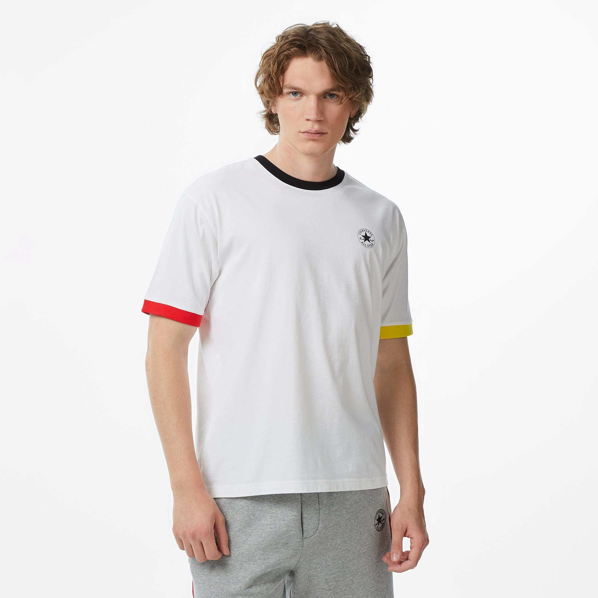 Converse Erkek Dünya Kupası Beyaz T-Shirt