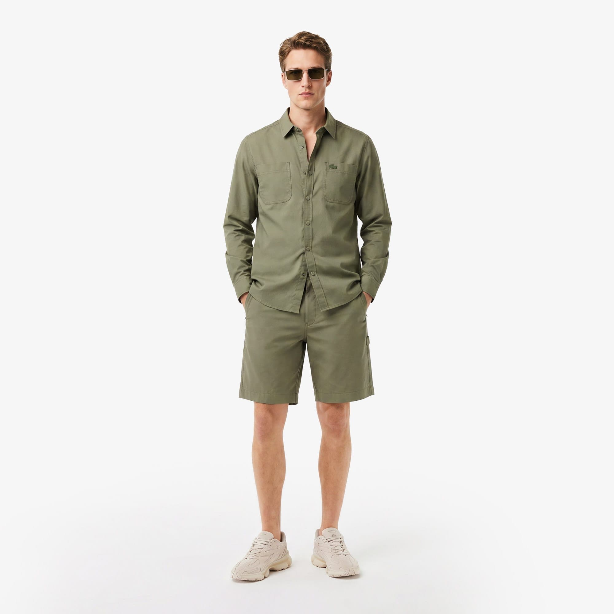 Lacoste Relaxed Fit Erkek Haki Şort