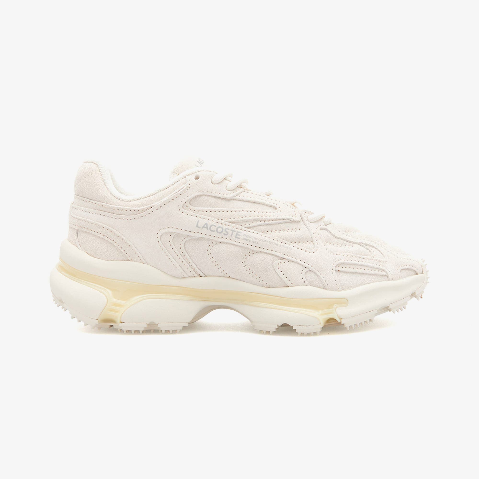 Lacoste L003 2K24 Kadın Krem Spor Ayakkabı