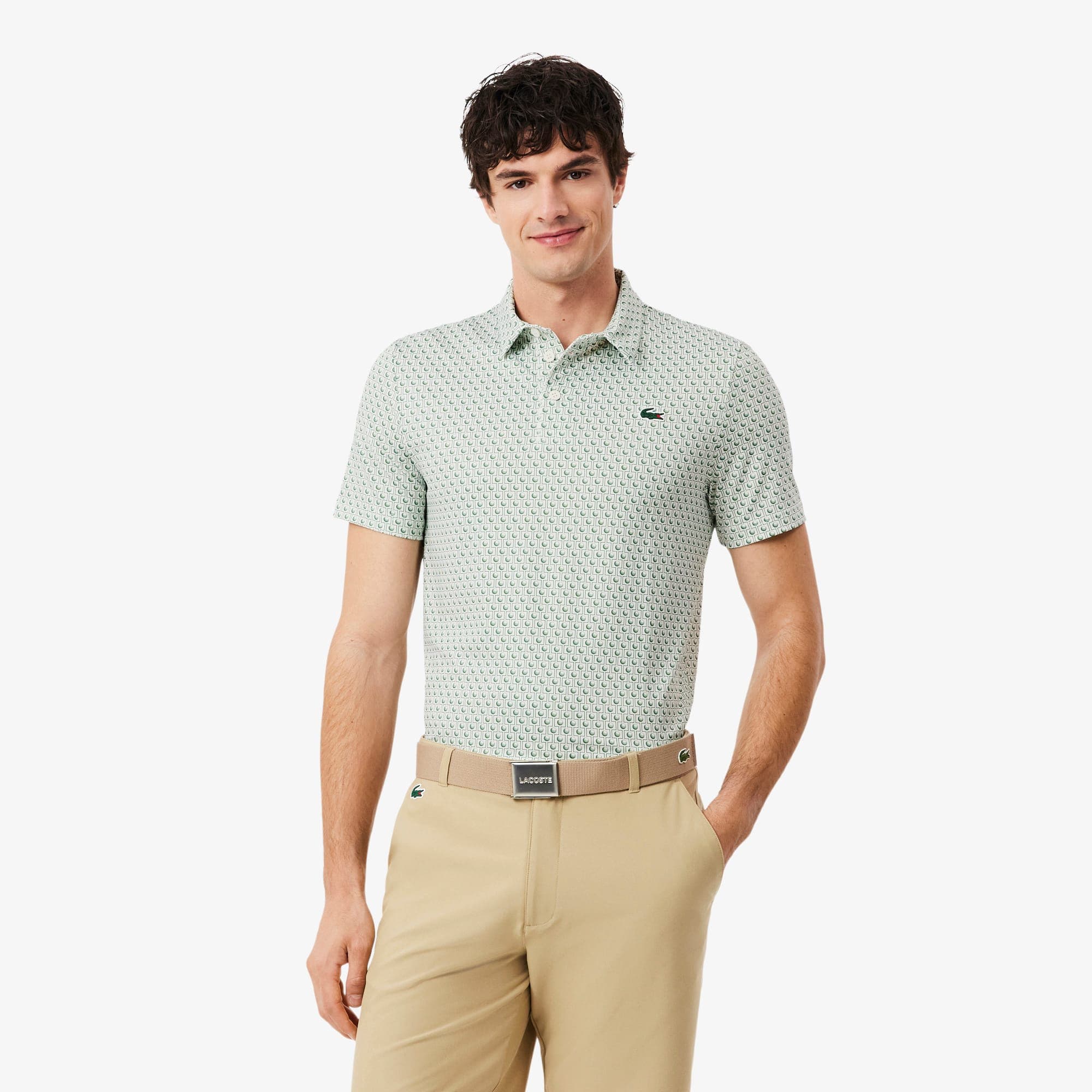 Lacoste Regular Fit Erkek Beyaz Polo