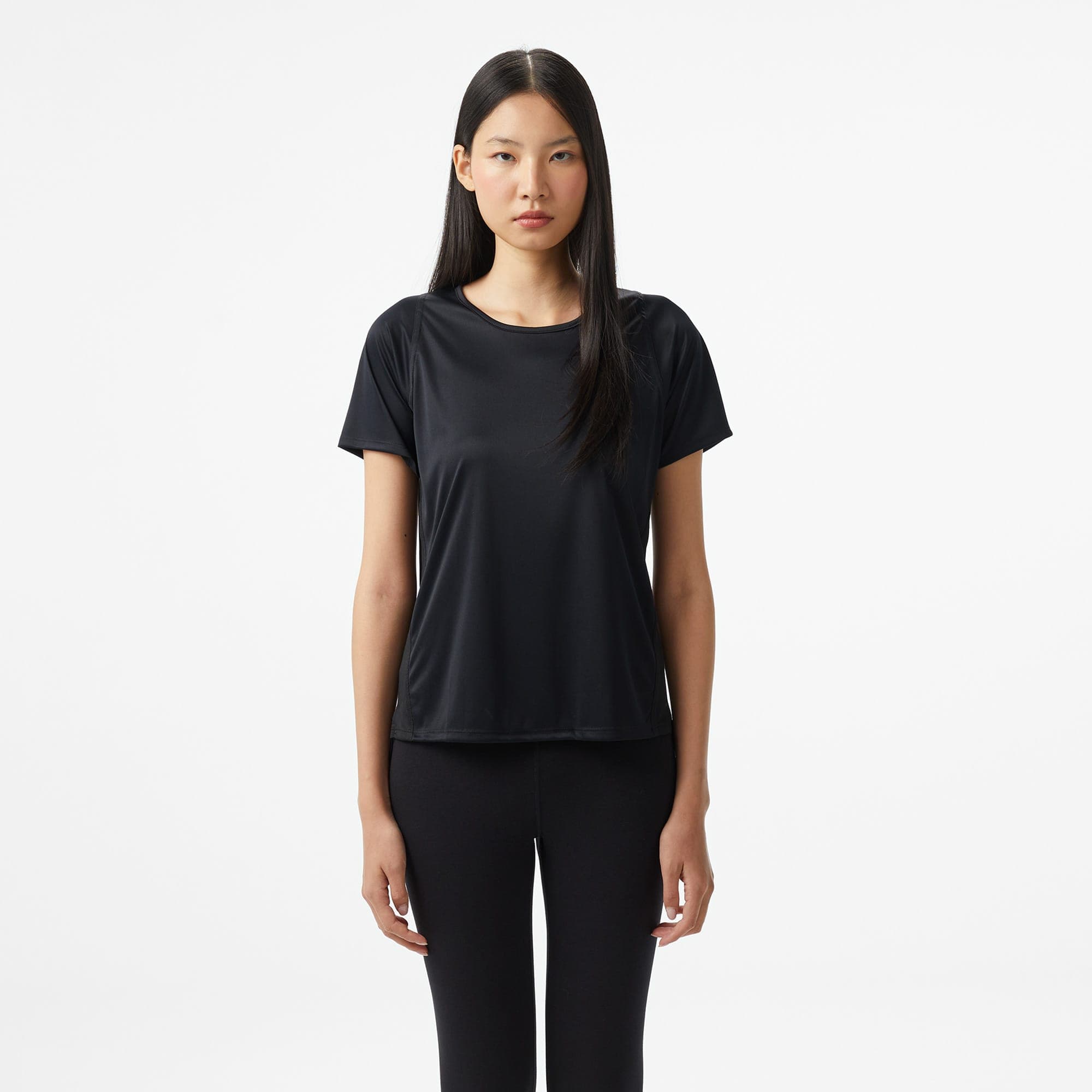 Nike Dri-FIT Race Top Ss Kadın Siyah Koşu T-Shirt