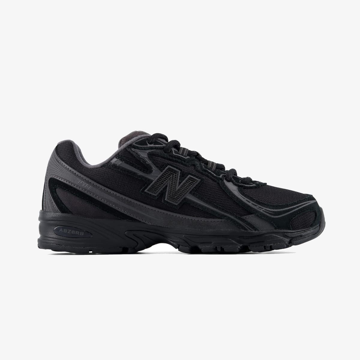 New Balance 740 Unisex Siyah Spor Ayakkabı