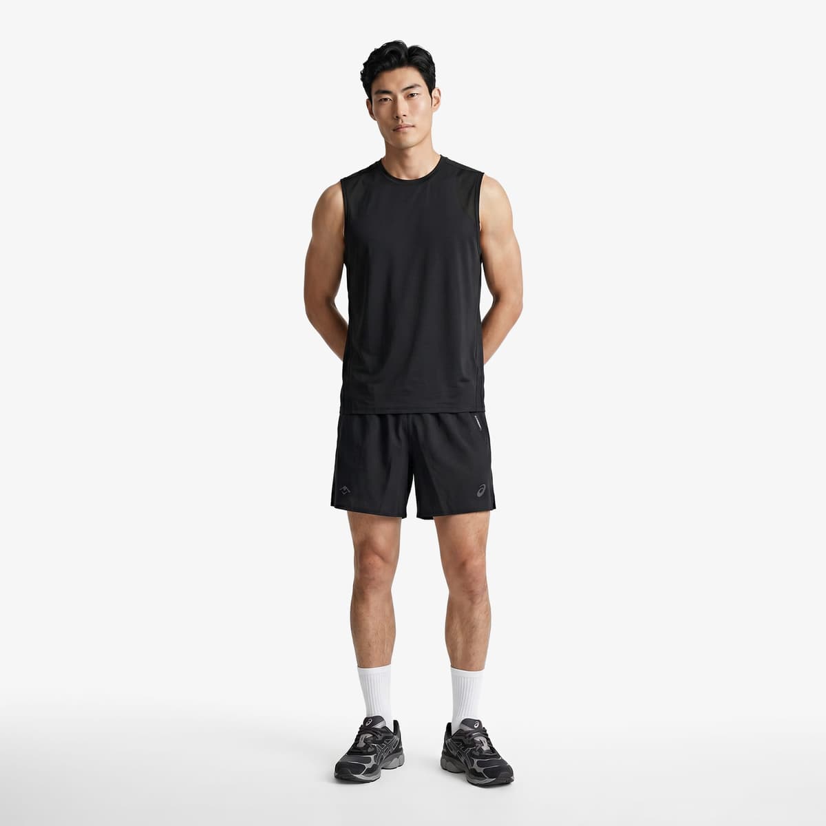 Asics Fujitrail Elite Erkek Siyah Şort
