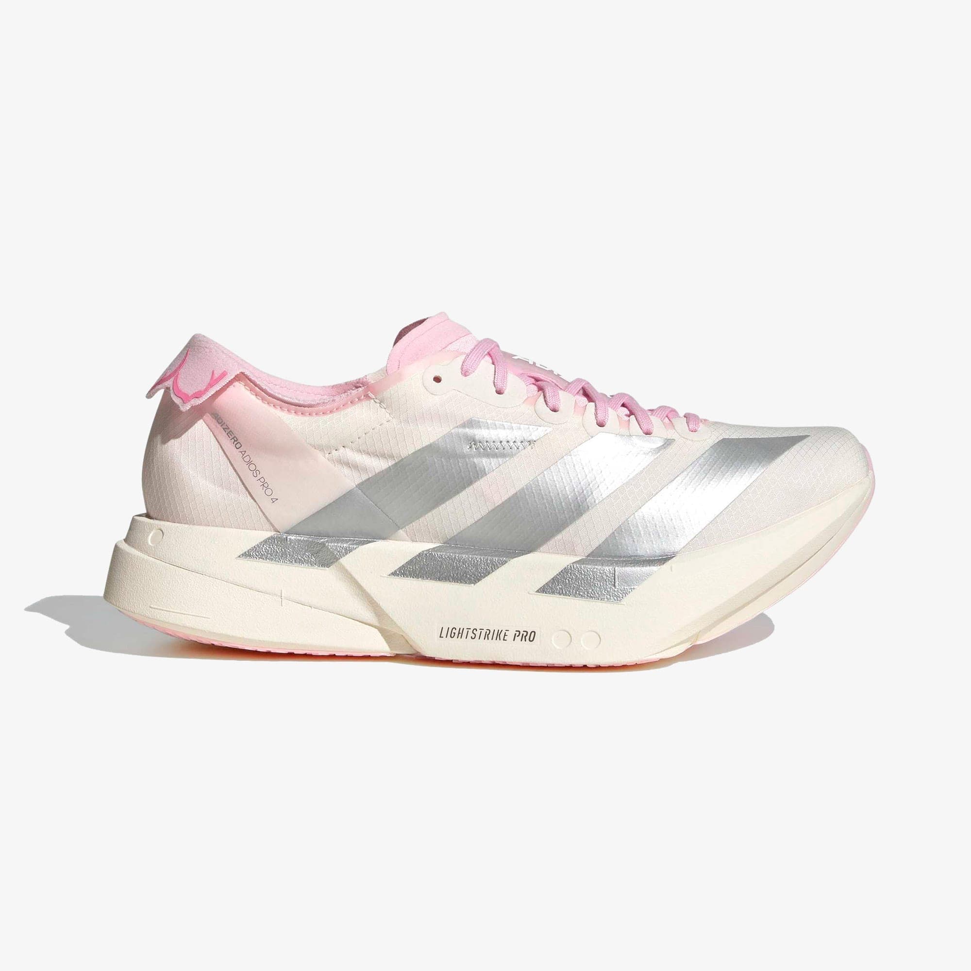 adidas Adizero Adios Pro 4 Kadın Beyaz Koşu Ayakkabısı