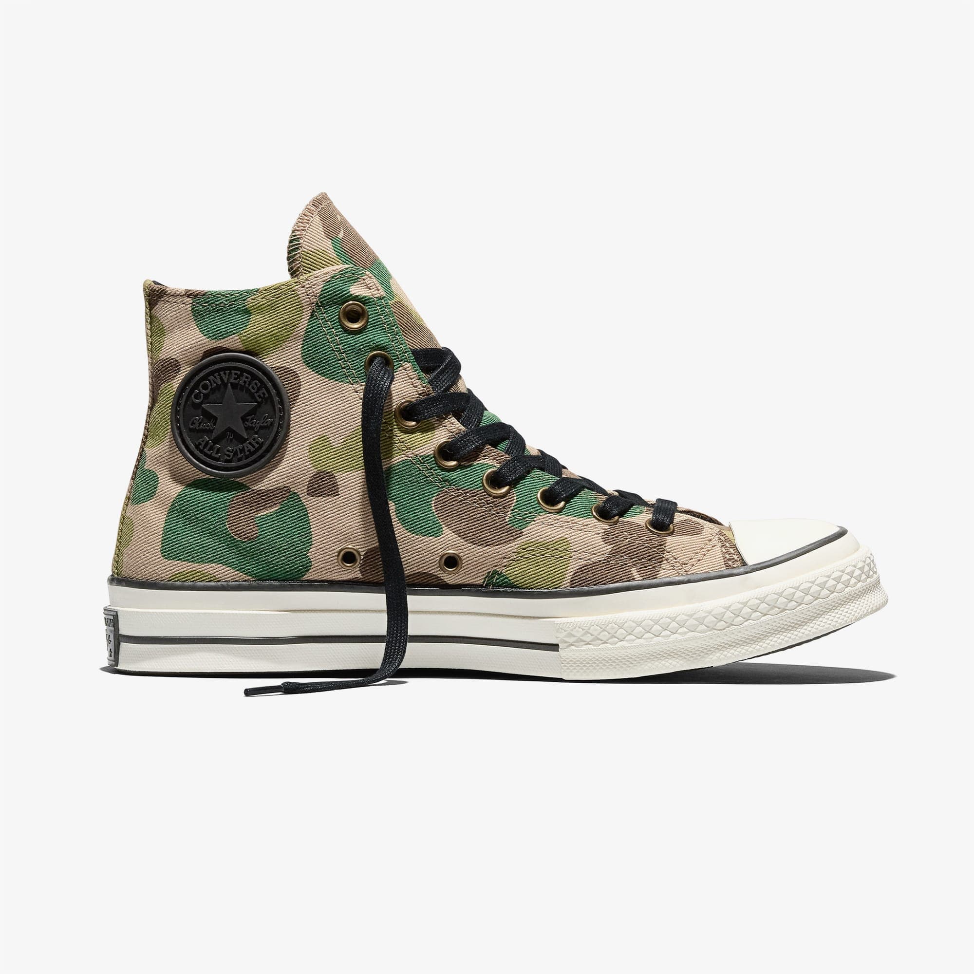 Converse Chuck 70 Unisex Desenli Yeşil Sneaker