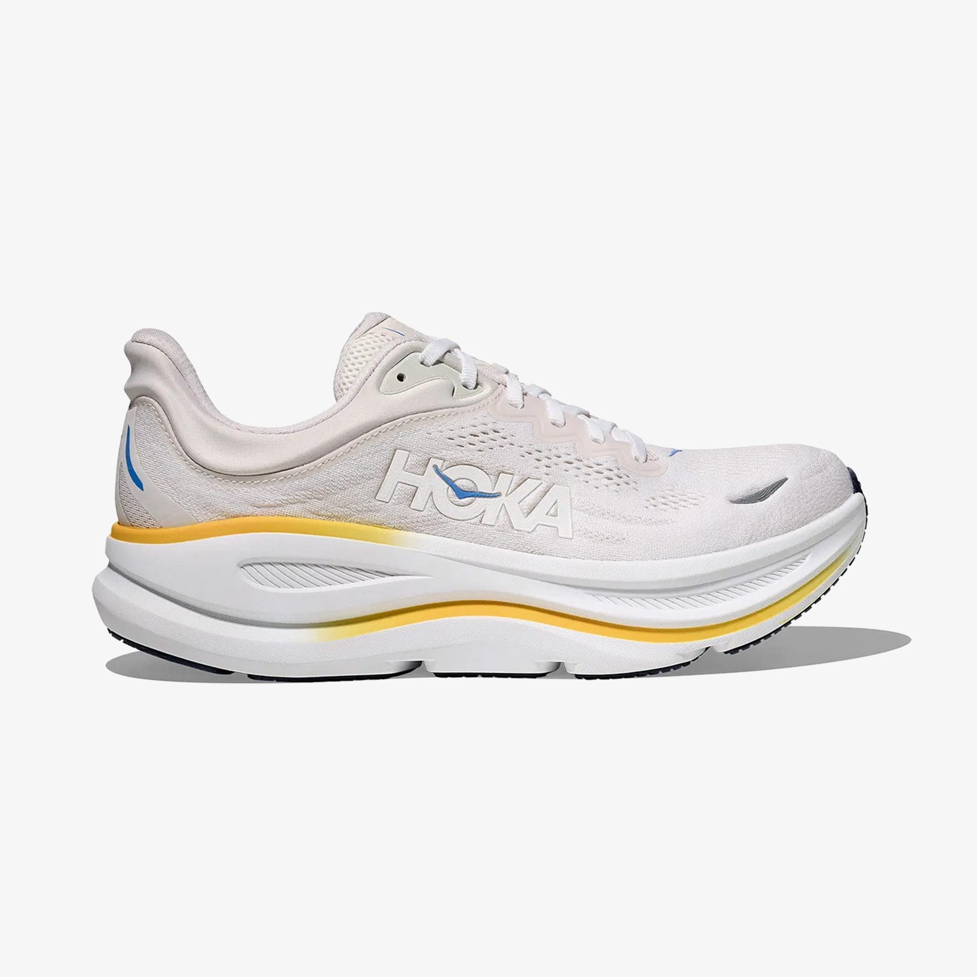 Hoka Bondi 9 Erkek Beyaz Yol Koşusu Ayakkabısı