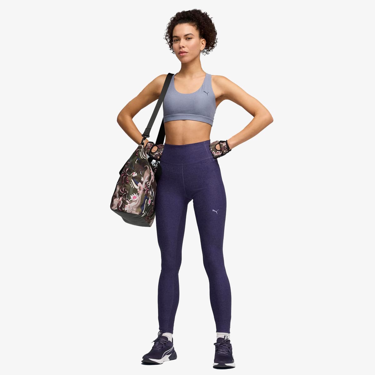 Puma Cloudspun HFl Kadın Lacivert Antrenman Tayt