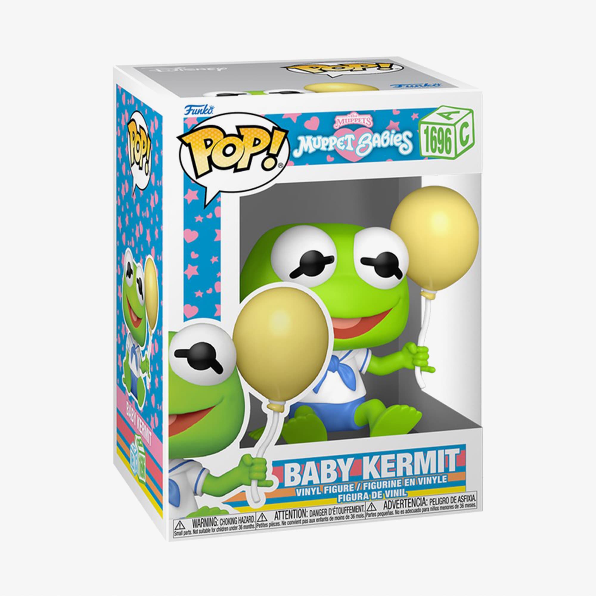 Funko Pop! Disney: Muppet Babies Baby Kermit Unisex Renkli Figür