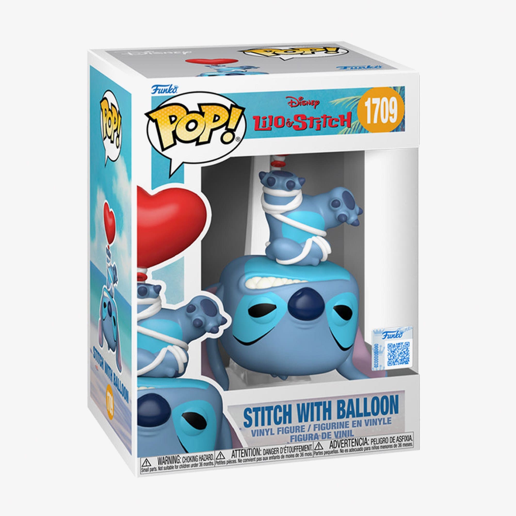 Funko Pop! Disney: Lilo & Stitch S4 Stitch with Balloon Unisex Renkli Figür