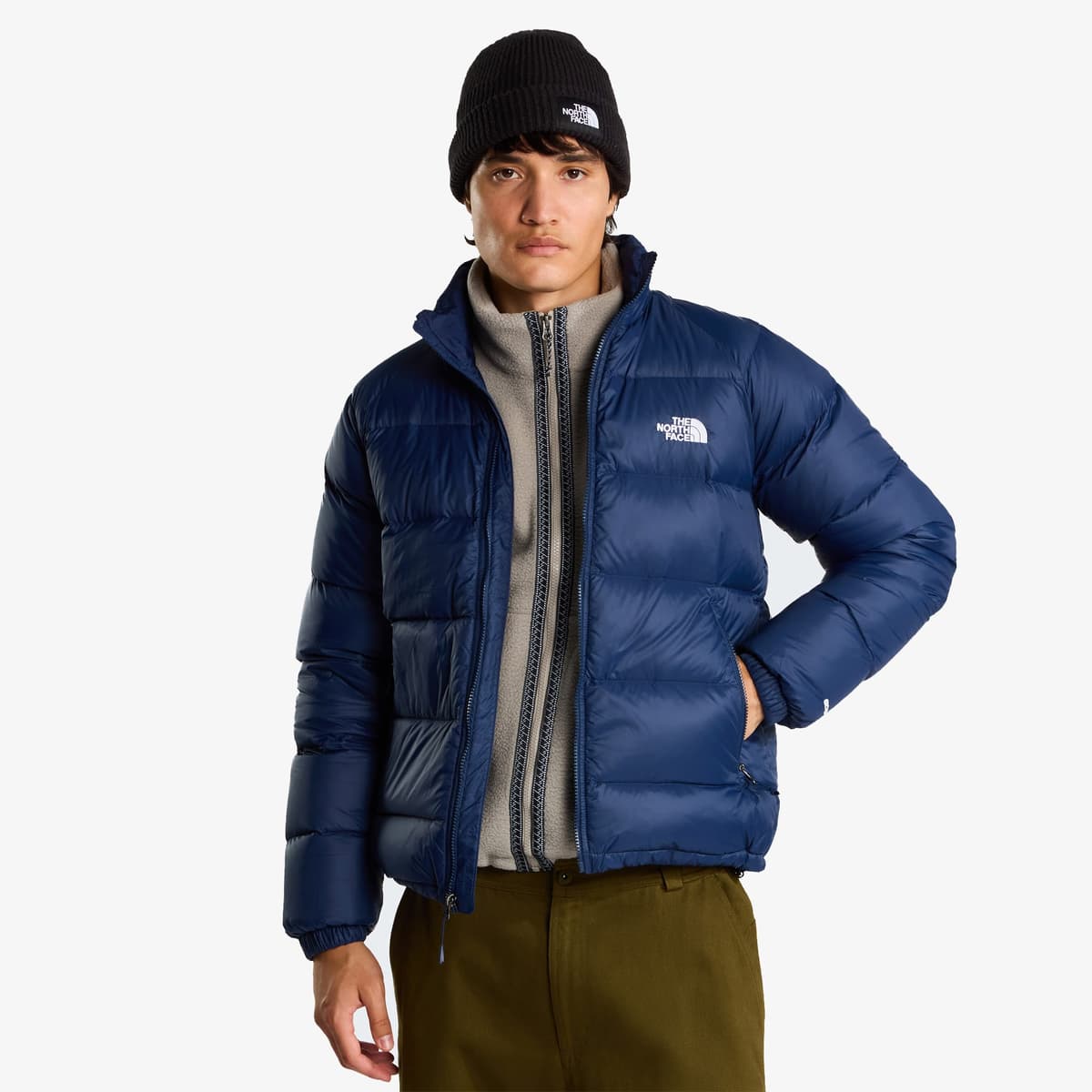 The North Face Hydrenalite Kaz Tüyü Erkek Lacivert Mont