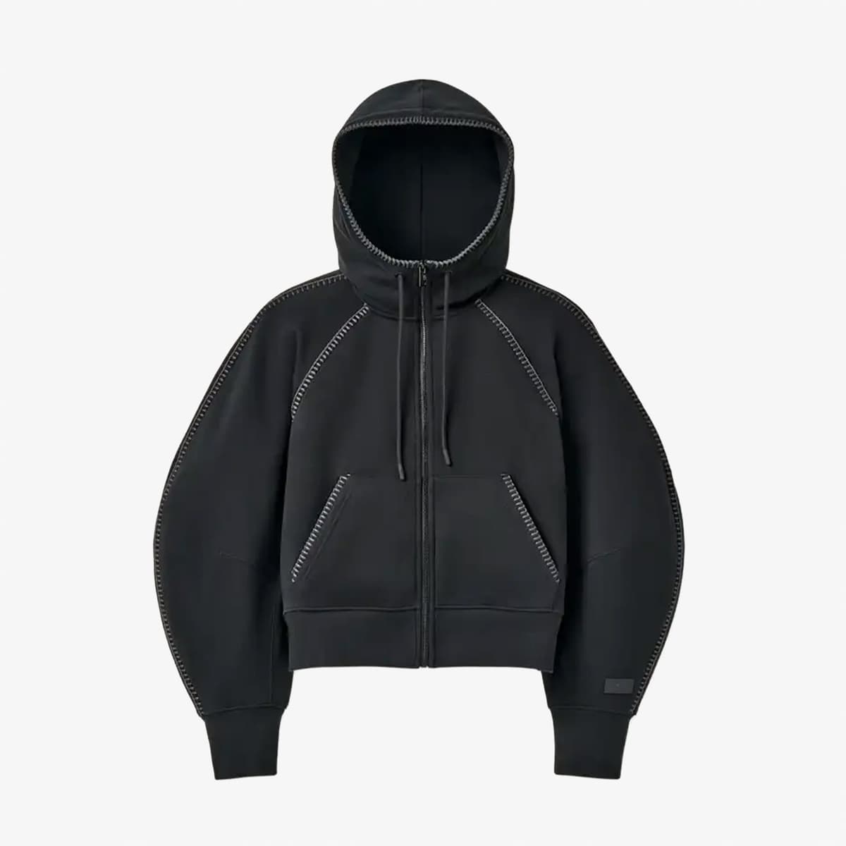 Ugg Classic Full-Zip Kadın Siyah Sweatshirt