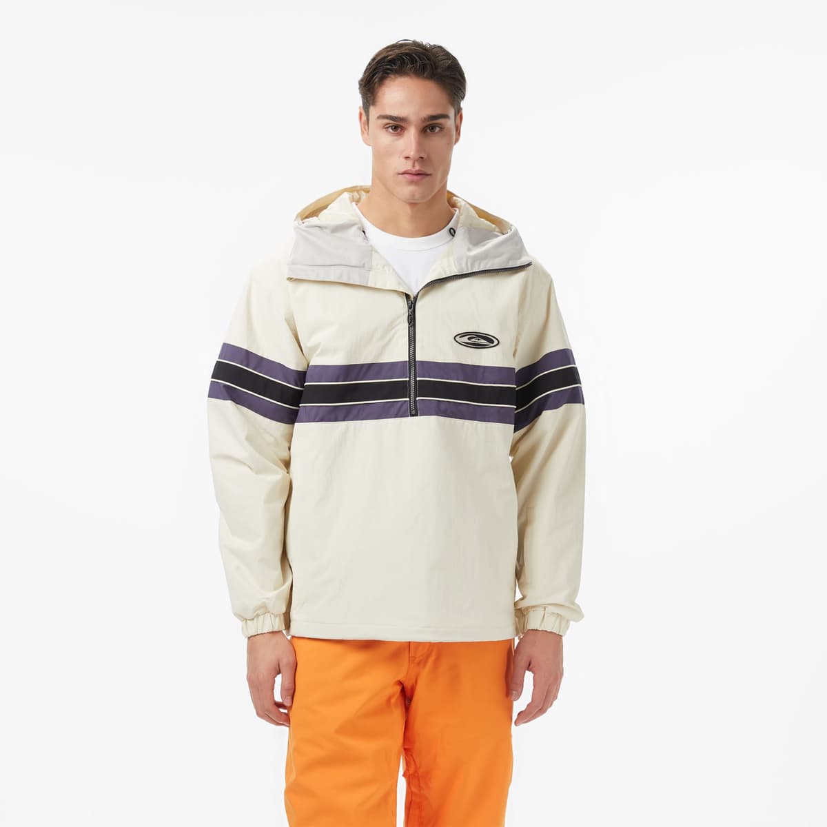 Quiksilver Steeze Erkek Beyaz Kayak Montu