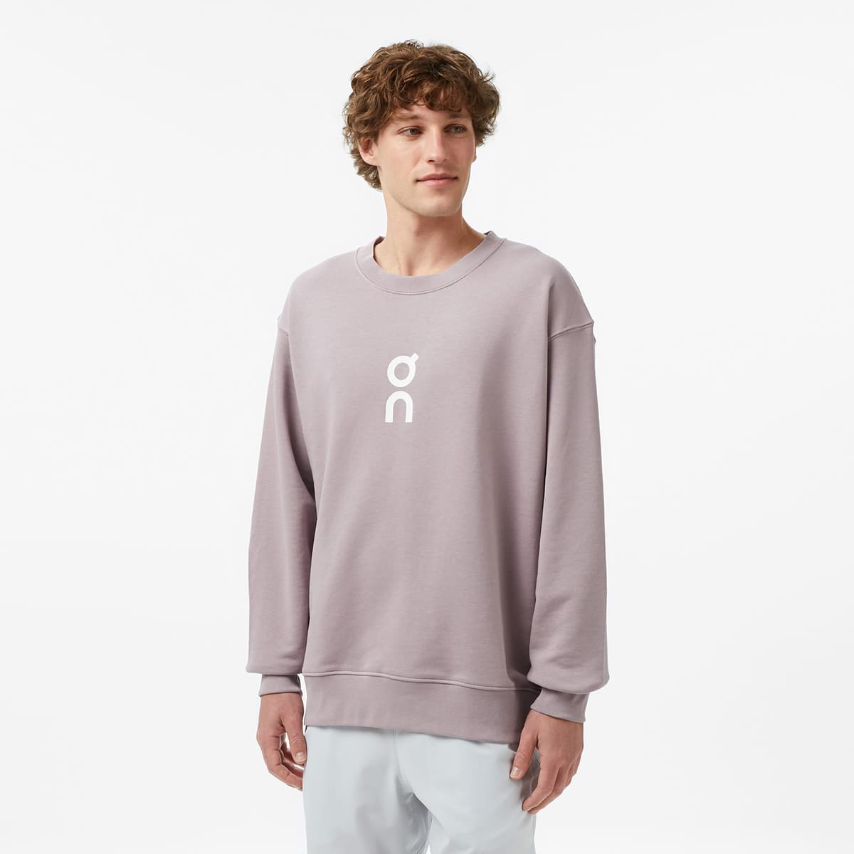 On Club Crew Erkek Pembe Sweatshirt