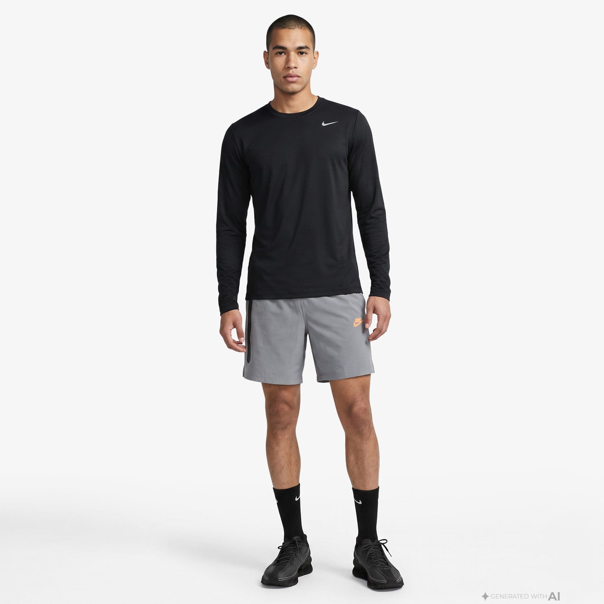 Nike Tech Fleece Erkek Gri Şort