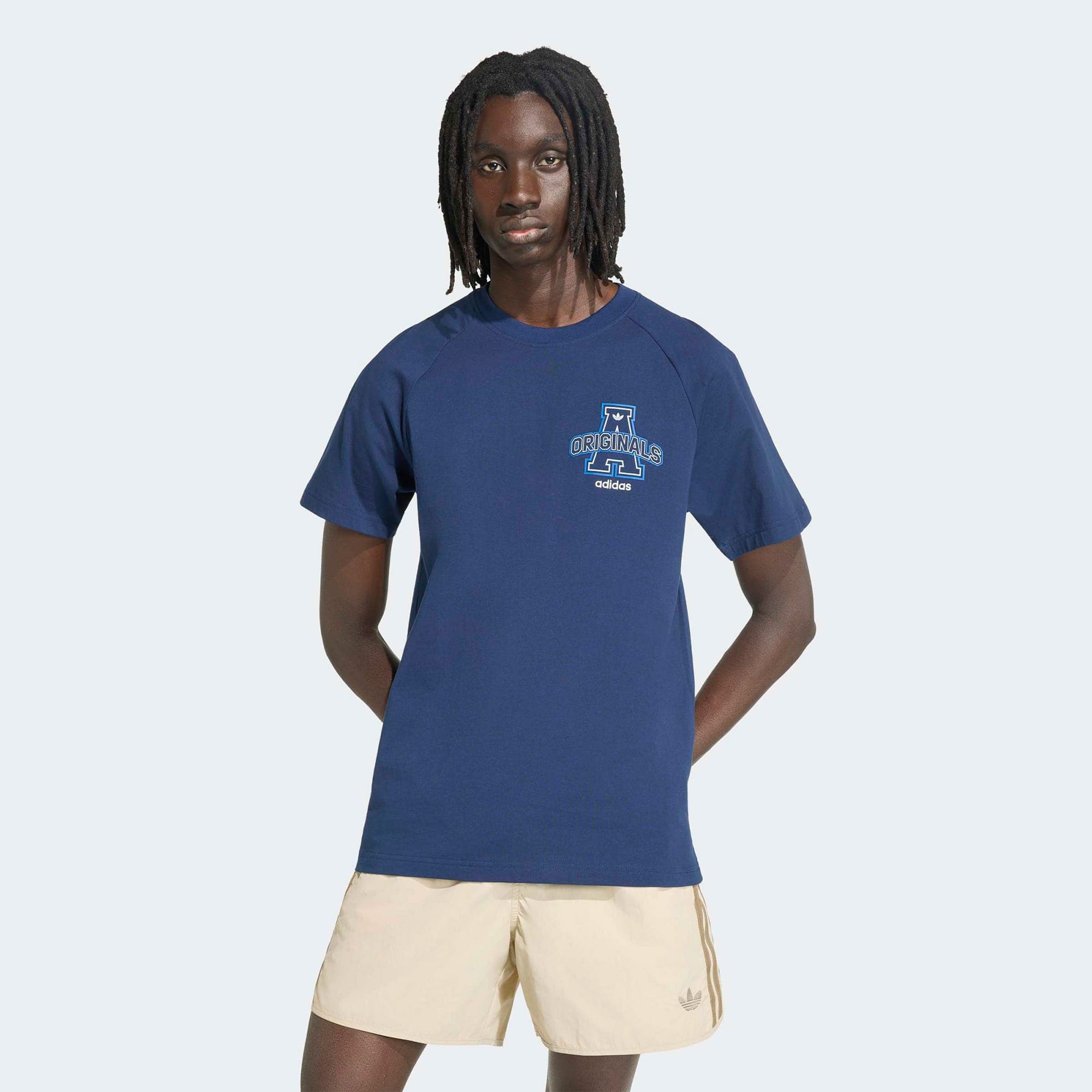 adidas Varsity A Erkek Mavi T-Shirt