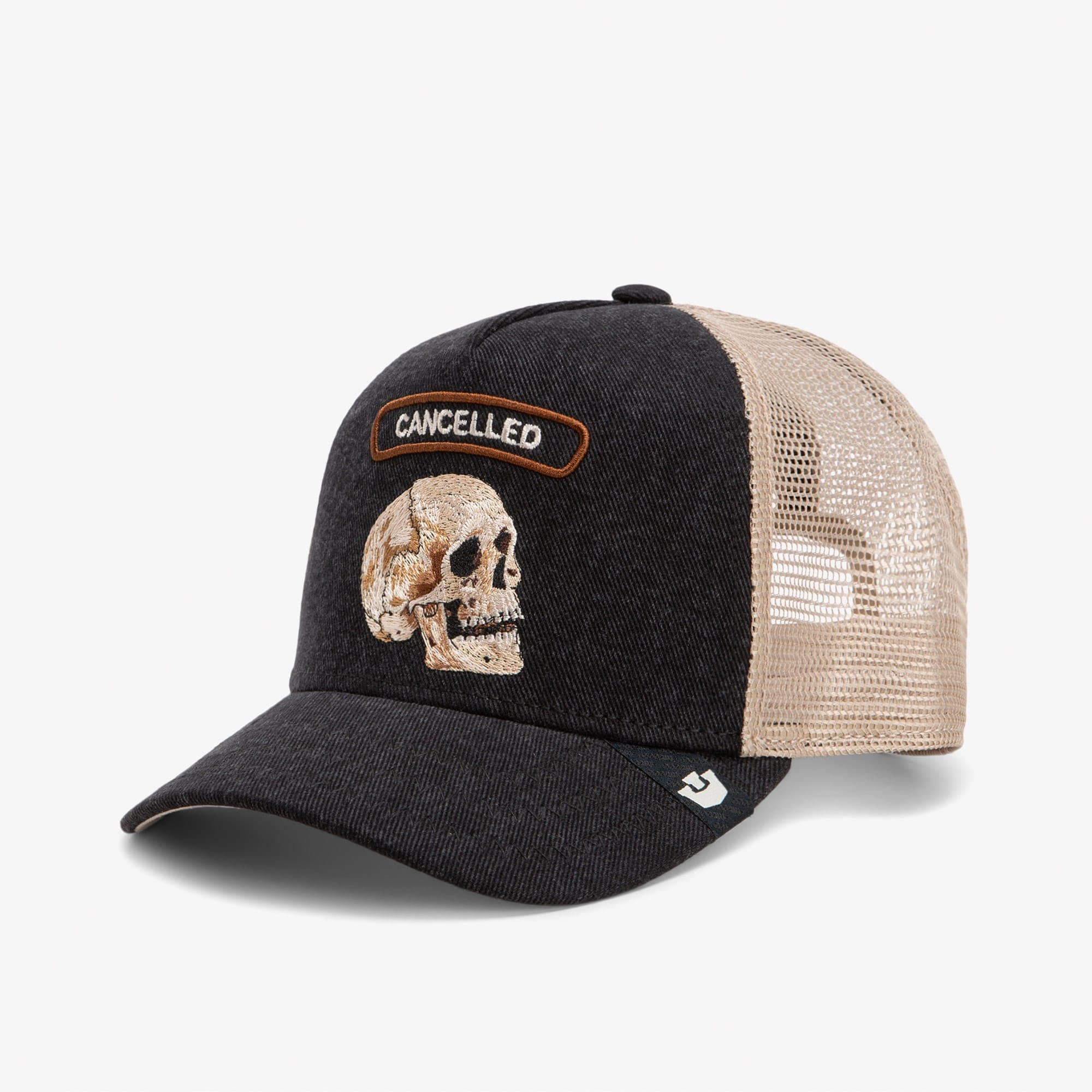 Goorin Bros Cancelled Denim Rocker Unisex Siyah Şapka