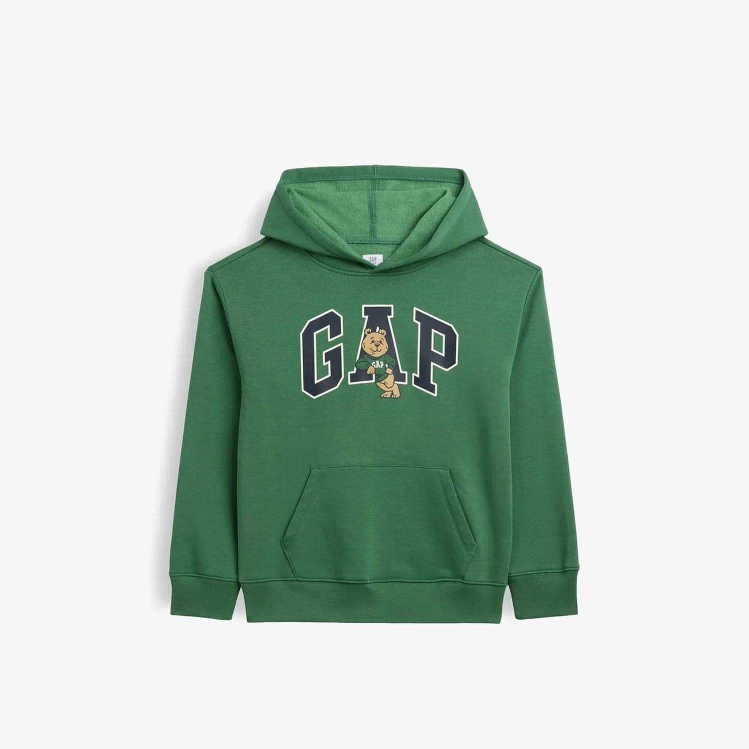 Gap V-Heritage Logo Pullover Varsity Brannan Çocuk Yeşil Sweatshirt