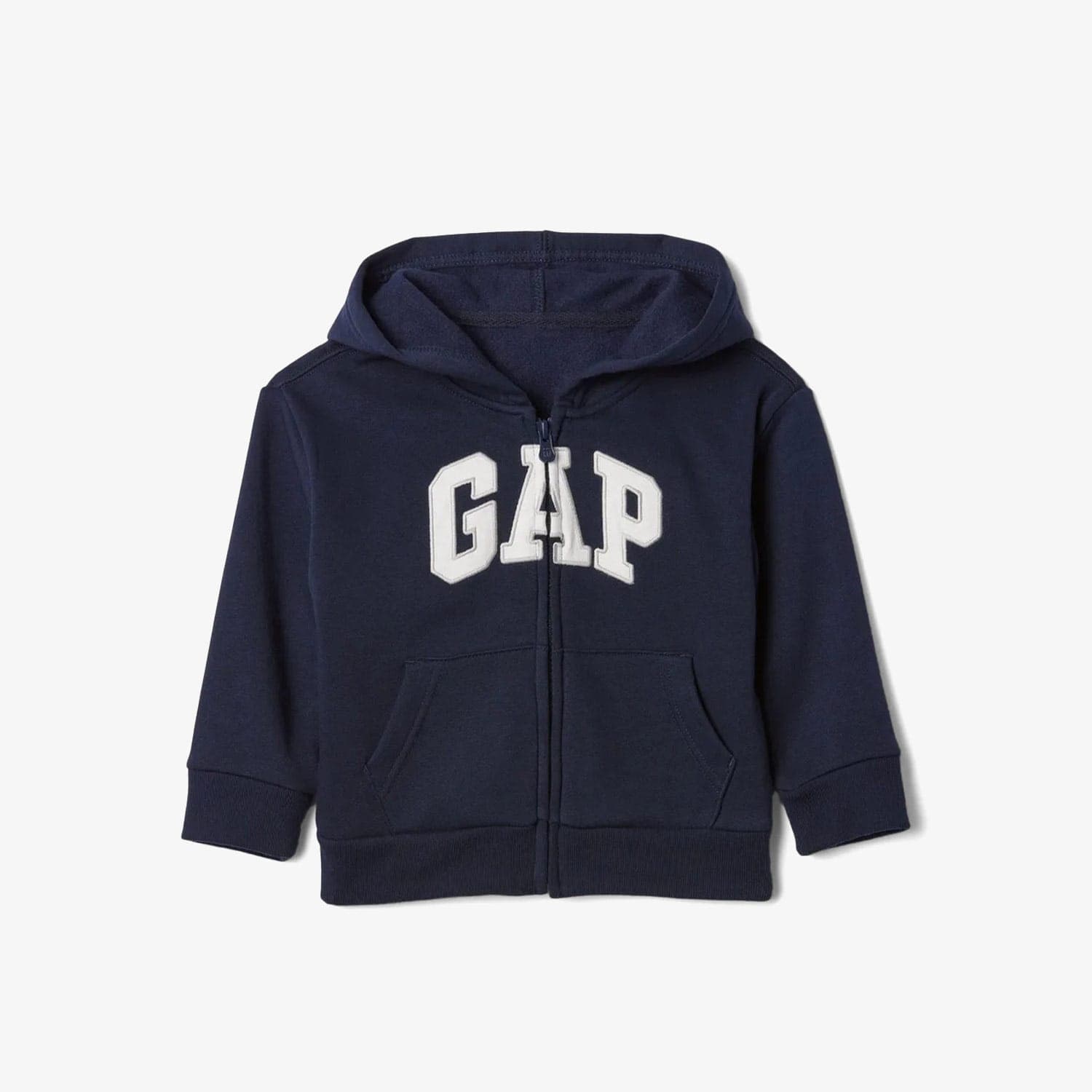 Gap V-Logo Full Zip Çocuk Lacivert Sweatshirt
