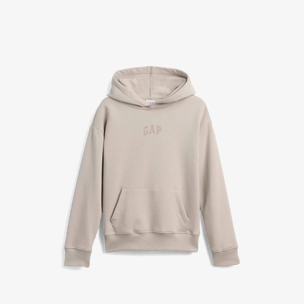 Gap V-F26 Double Hit Logo Pullover Çocuk Gri Sweatshirt