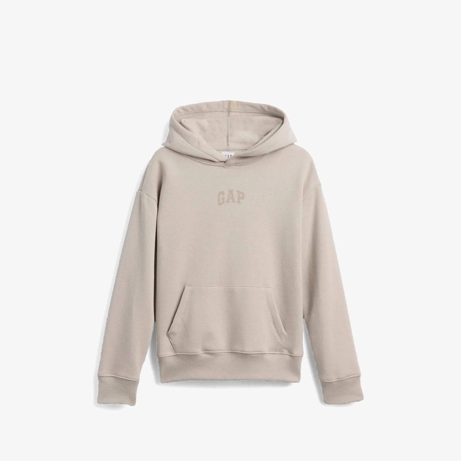 Gap V-F26 Double Hit Logo Pullover Çocuk Gri Sweatshirt