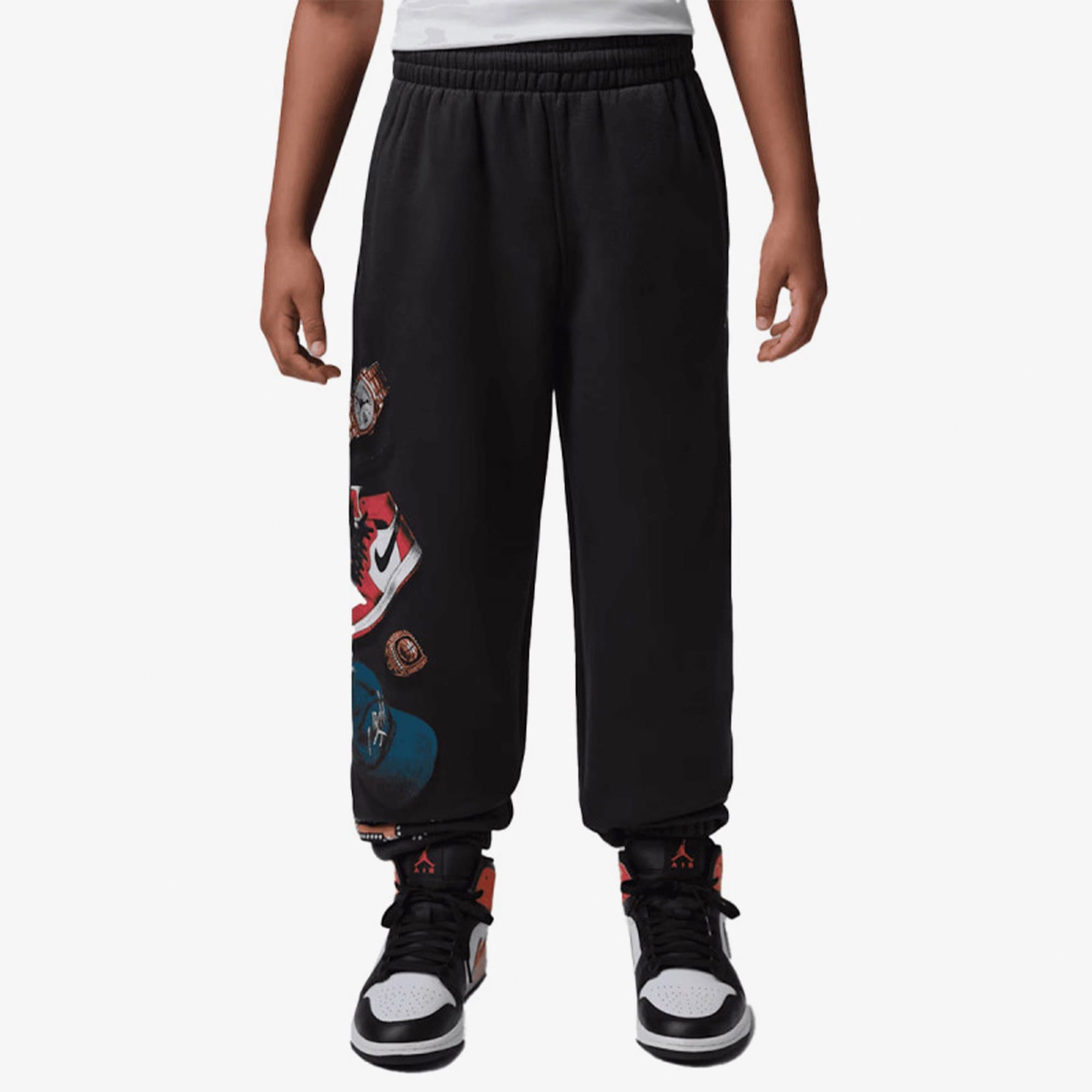 Jordan Jdb Mikes Flight Knit Çocuk Gri Eşofman Altı