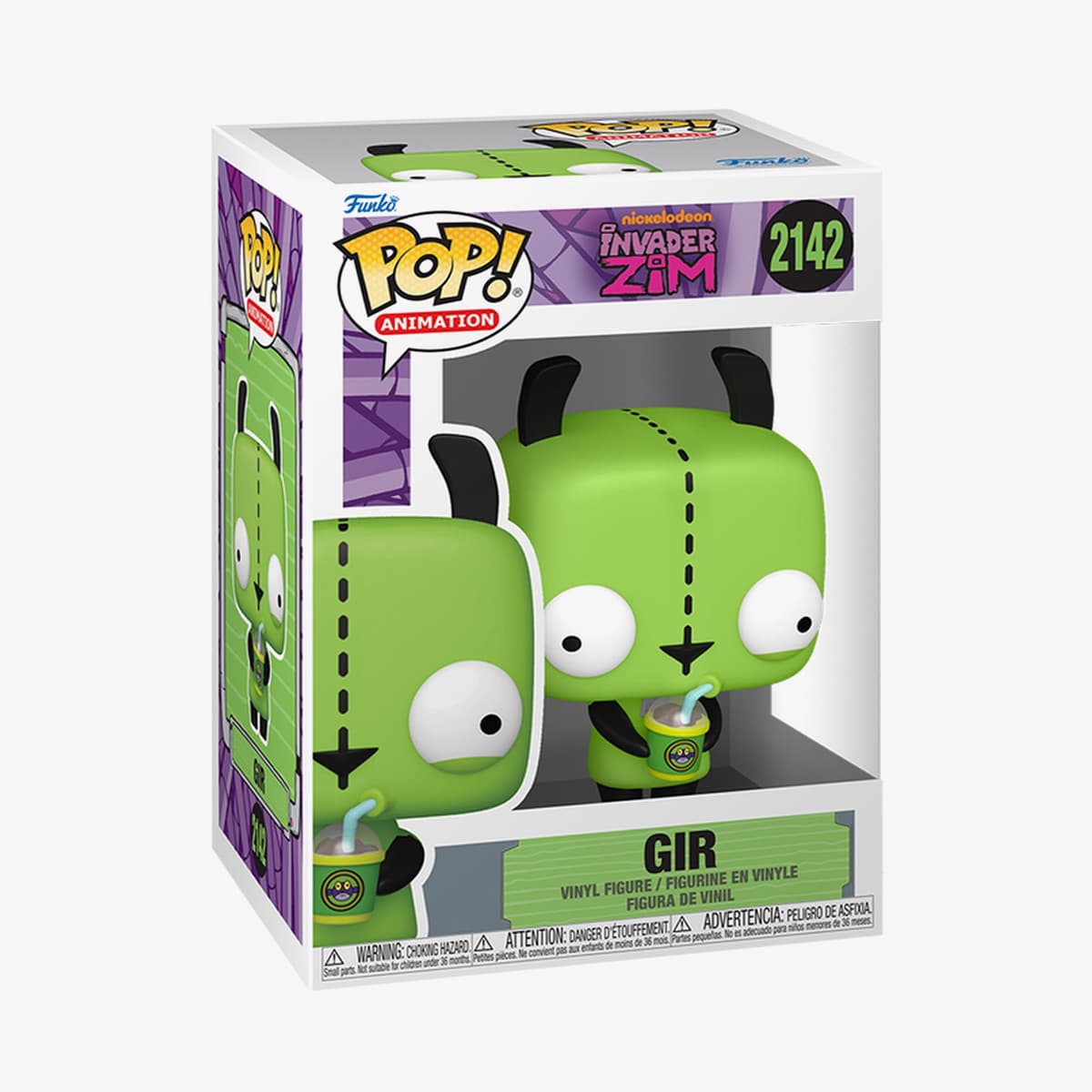 Funko Pop! Animation: Invader Zim Gir Unisex Renkli Figür