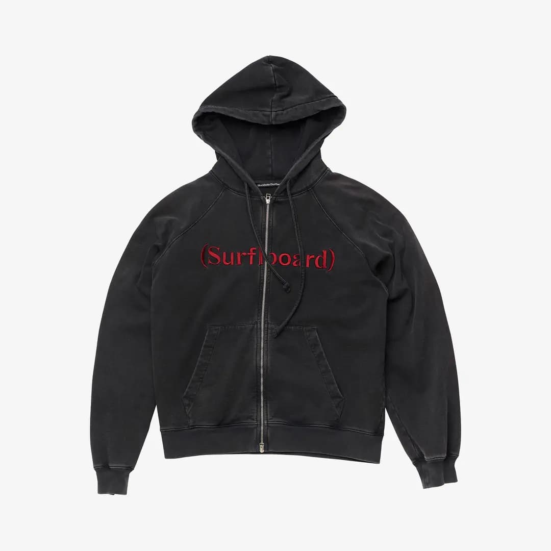 Ace Zip-Up Hoodie 'Black'