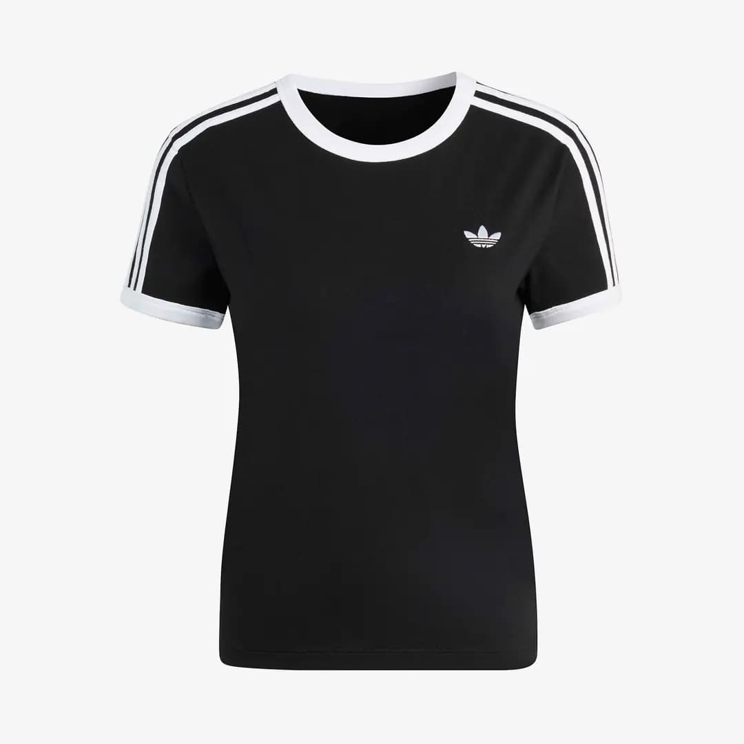 3-Stripes Slim Tee 'Black' (W)