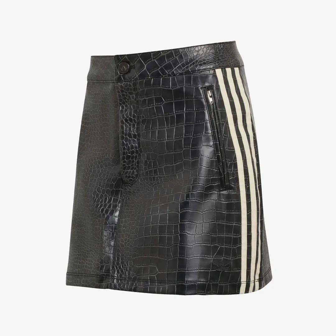 Pleather Mini Skirt 'Black'
