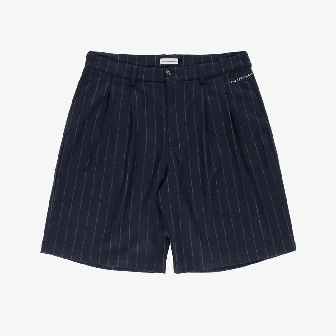 Pinstripe Suit Short 'Navy'