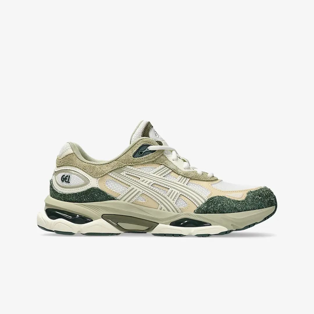 Gel-NYC 2.0 ‘Cream & Forest Green’