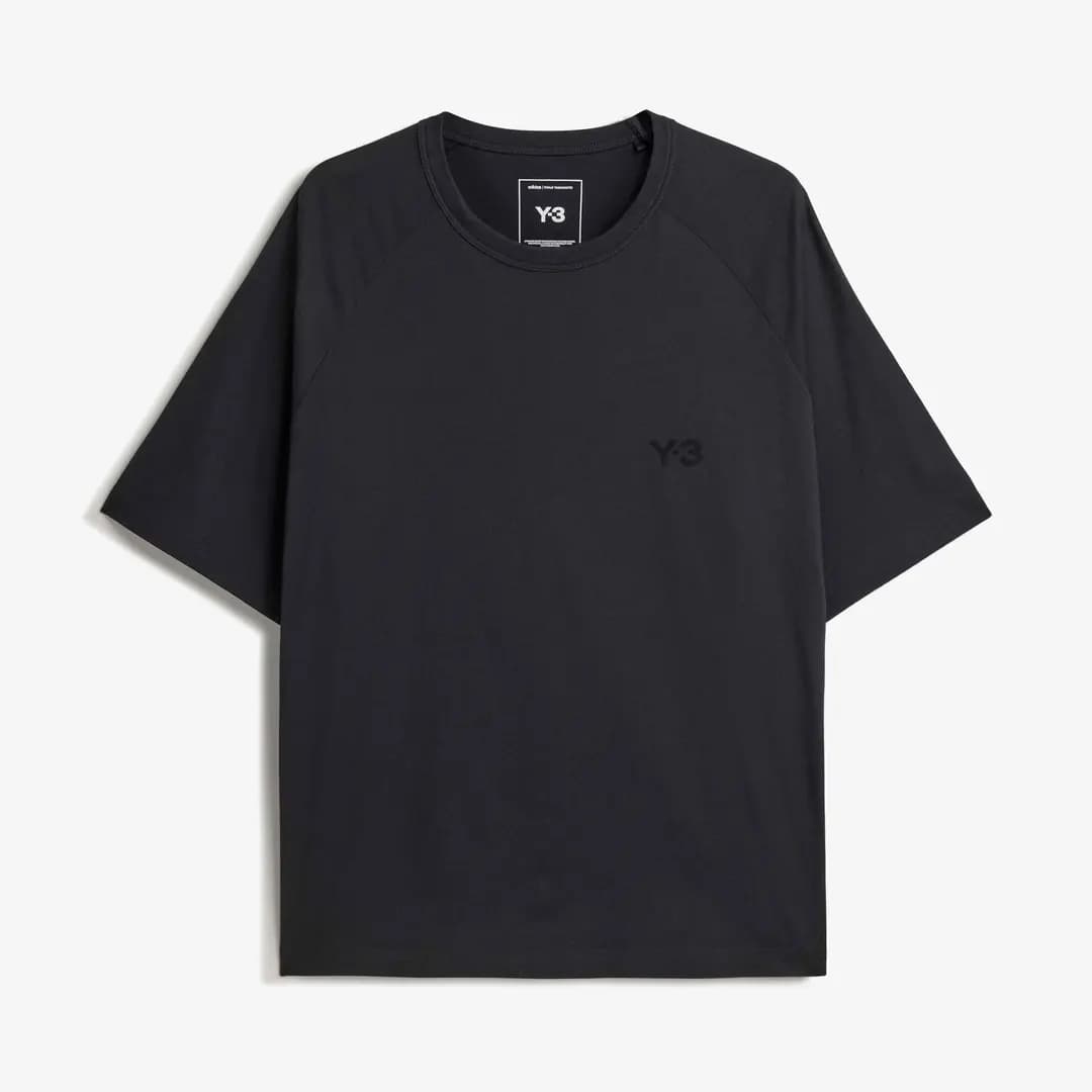 Boxy Short Sleeve T-Shirt 'Black'