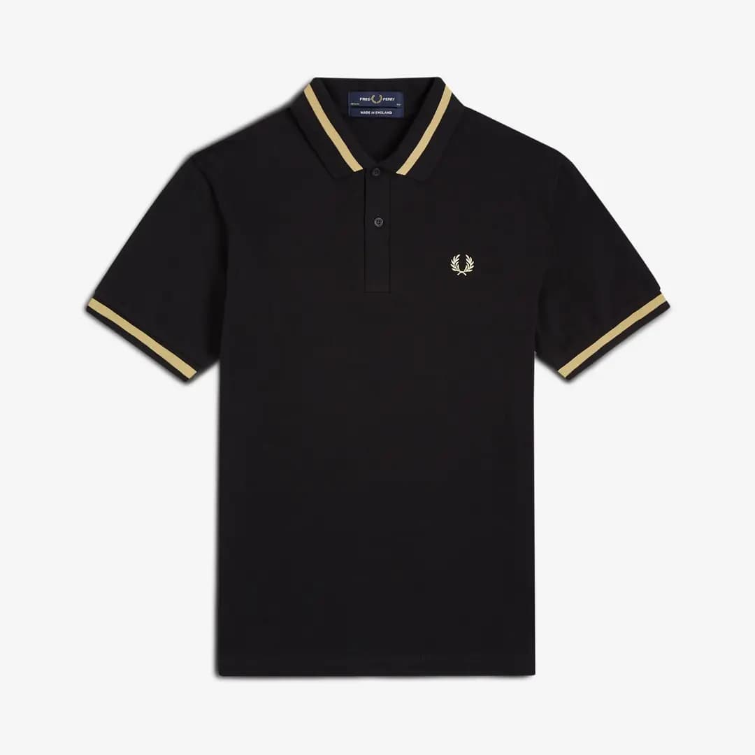Single Tipped Shirt 'Black Champagne'