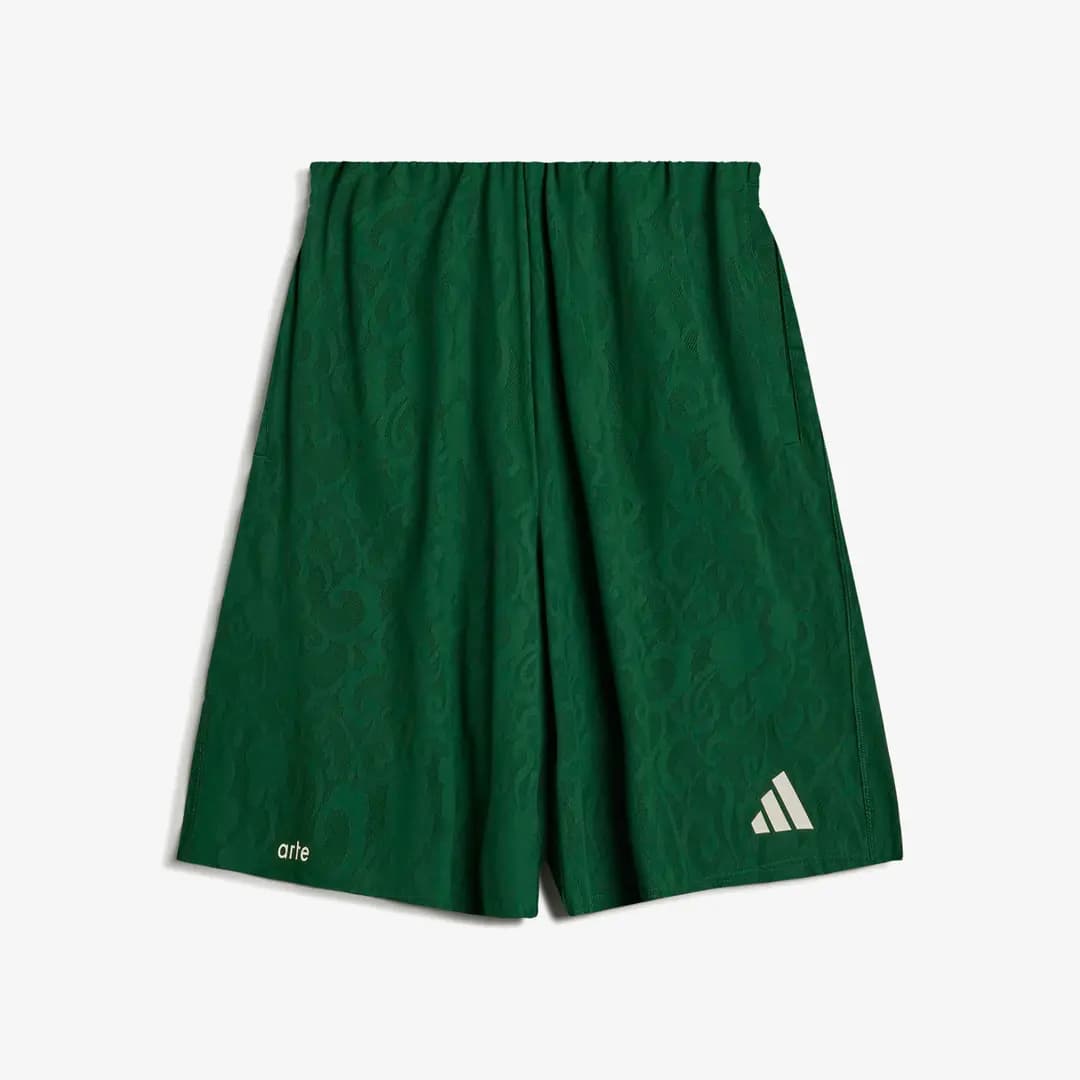 adidas x Arte Antwerp Engineered Lace Shorts 'Amazon Green'