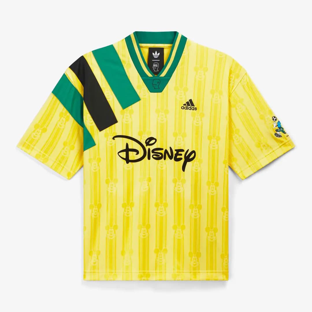 adidas x Brain Dead x Disney Soccer Jersey 'Bold Gold'