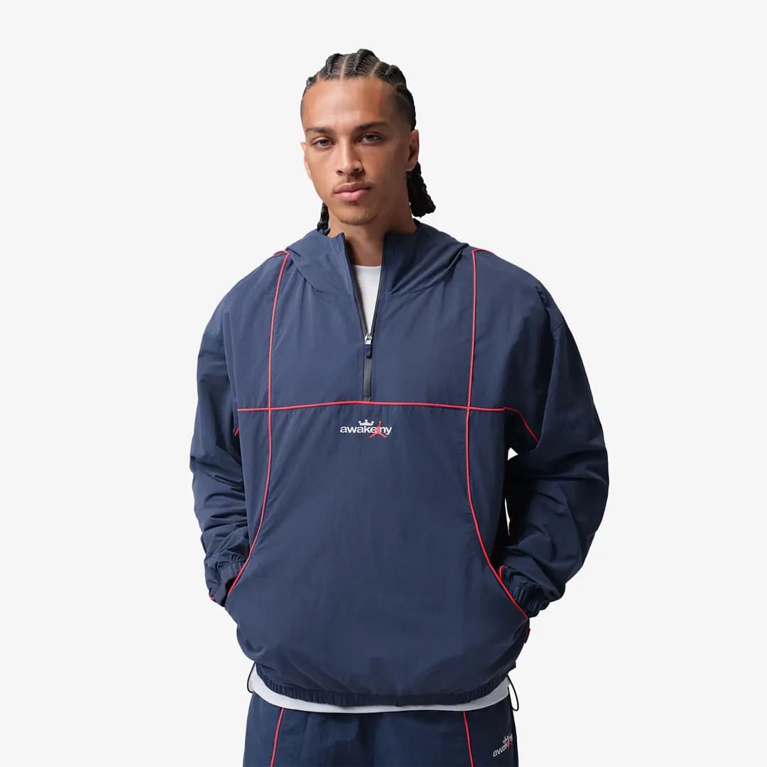 Jordan x Awake NY Track Jacket 'Midnight Navy Infrared'
