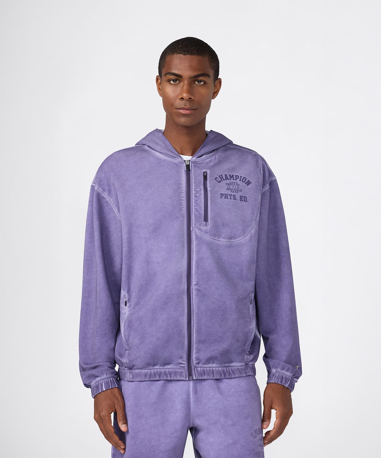 Champion Athletics Full Zip Hoodie Sweatshirt